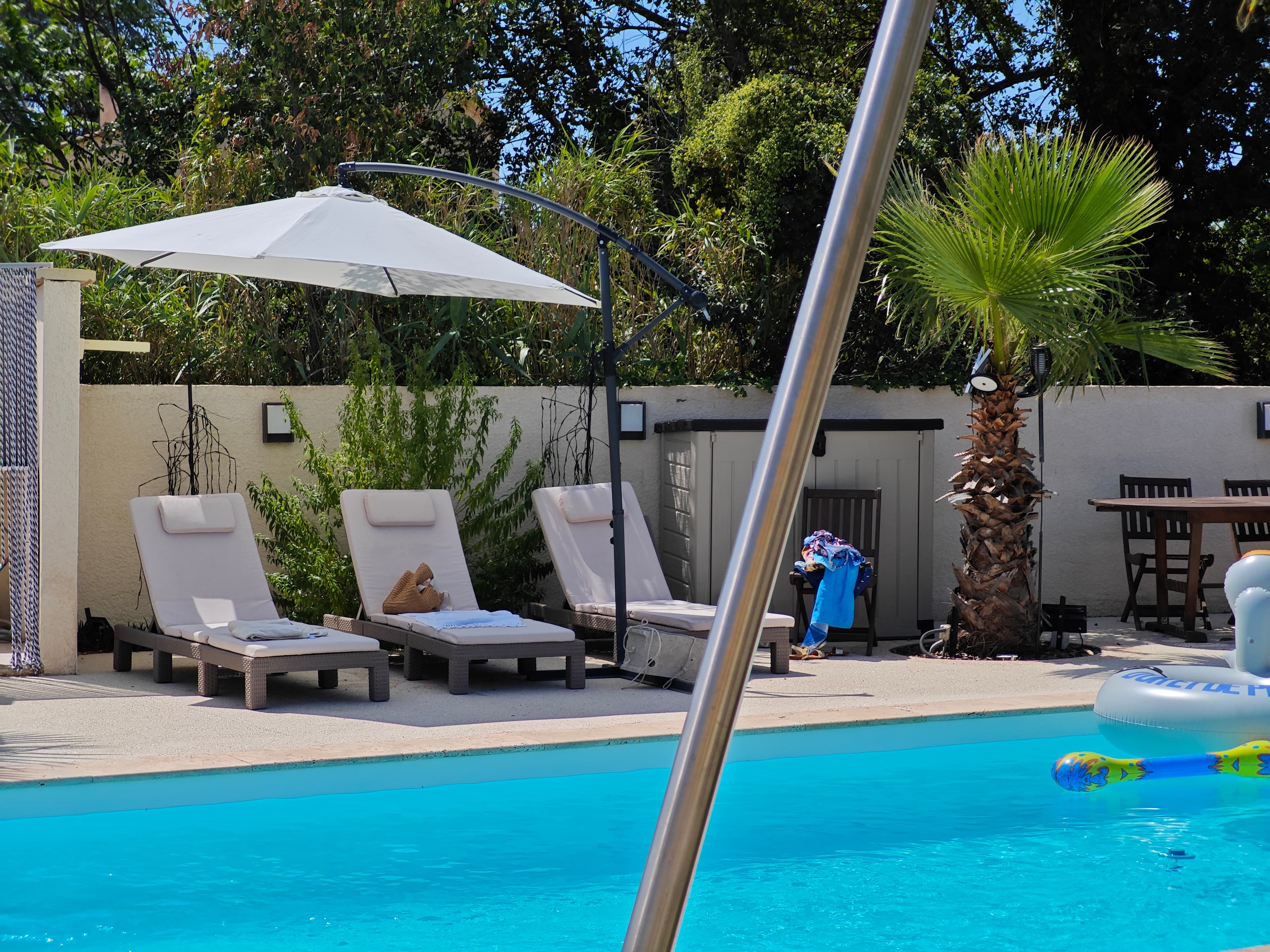 Notre piscine privée